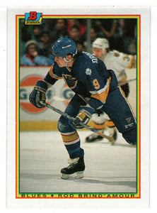 Rod Brind'Amour RC - St. Louis Blues (NHL Hockey Card) 1990-91 Bowman # 23 Mint