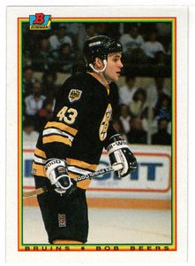 Bob Beers RC - Boston Bruins (NHL Hockey Card) 1990-91 Bowman # 34 Mint