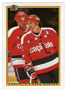 Dale Hunter - Washington Capitals (NHL Hockey Card) 1990-91 Bowman # 71 Mint