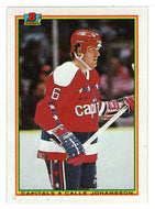 Calle Johansson - Washington Capitals (NHL Hockey Card) 1990-91 Bowman # 75 Mint