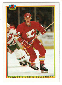 Joe Nieuwendyk - Calgary Flames (NHL Hockey Card) 1990-91 Bowman # 91 Mint