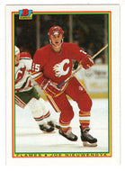 Joe Nieuwendyk - Calgary Flames (NHL Hockey Card) 1990-91 Bowman # 91 Mint