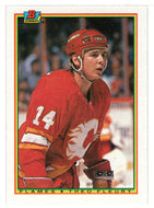 Theo Fleury - Calgary Flames (NHL Hockey Card) 1990-91 Bowman # 102 Mint