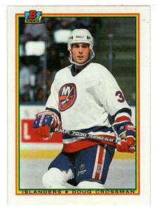 Doug Crossman - New York Islanders (NHL Hockey Card) 1990-91 Bowman # 115 Mint