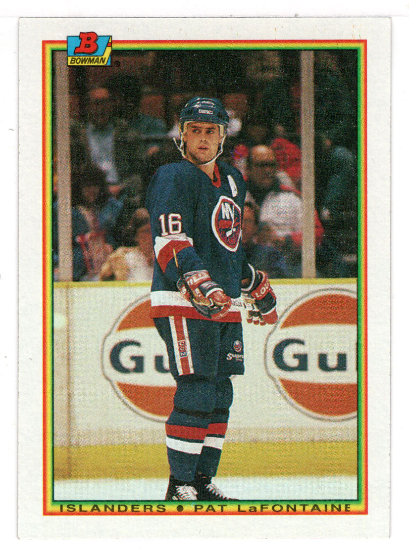 Pat LaFontaine - New York Islanders (NHL Hockey Card) 1990-91 Bowman # 123 Mint