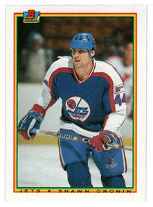 Shawn Cronin RC - Winnipeg Jets (NHL Hockey Card) 1990-91 Bowman # 128 Mint