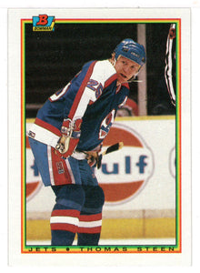 Thomas Steen - Winnipeg Jets (NHL Hockey Card) 1990-91 Bowman # 133 Mint