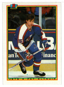 Pat Elynuik - Winnipeg Jets (NHL Hockey Card) 1990-91 Bowman # 137 Mint