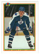 Gary Leeman - Toronto Maple Leafs (NHL Hockey Card) 1990-91 Bowman # 155 Mint