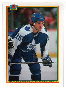 Lou Franceschetti RC - Toronto Maple Leafs (NHL Hockey Card) 1990-91 Bowman # 164 Mint