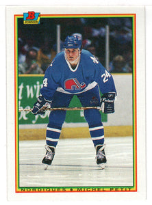 Michel Petit - Quebec Nordiques (NHL Hockey Card) 1990-91 Bowman # 170 Mint