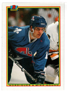 Mike Hough - Quebec Nordiques (NHL Hockey Card) 1990-91 Bowman # 174 Mint