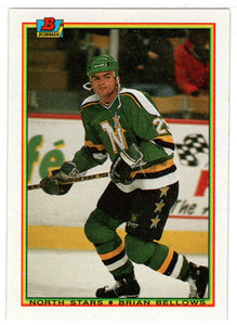 Brian Bellows - Minnesota North Stars (NHL Hockey Card) 1990-91 Bowman # 182 Mint