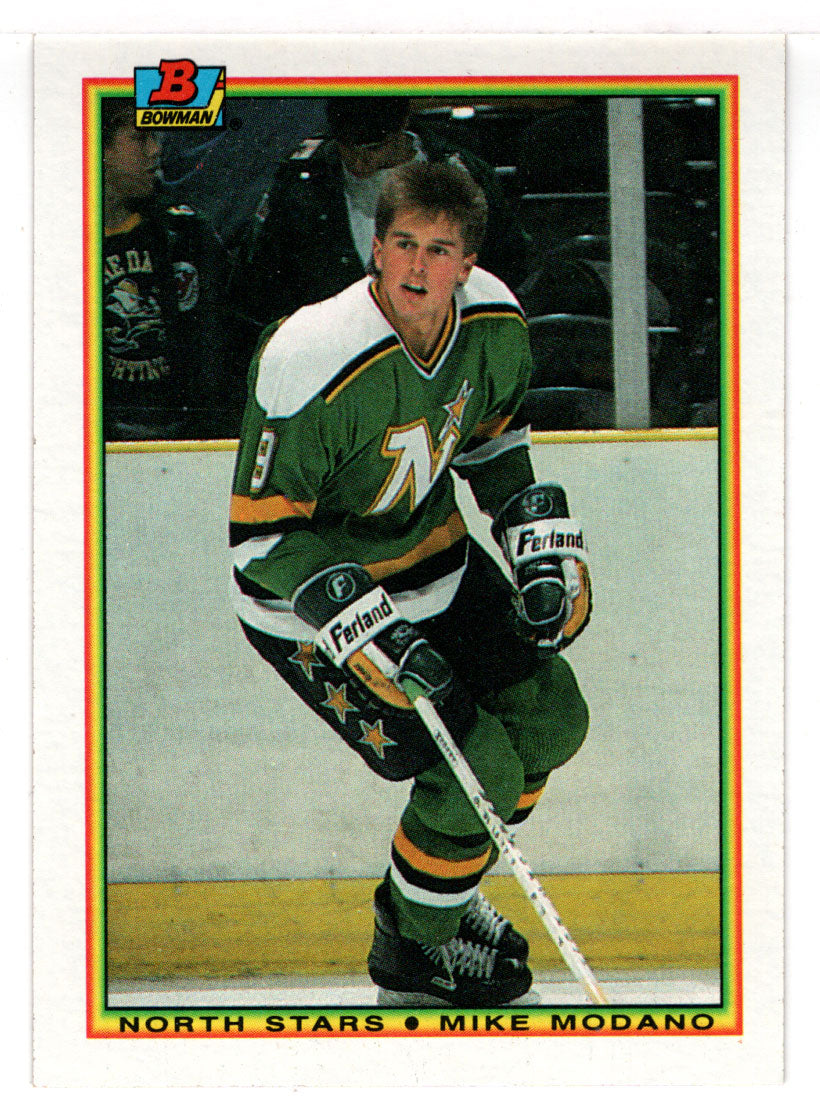 Mike Modano RC - Minnesota North Stars (NHL Hockey Card) 1990-91 Bowman # 188 Mint