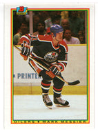 Mark Messier - Edmonton Oilers (NHL Hockey Card) 1990-91 Bowman # 199 Mint