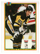 Mario Lemieux - Pittsburgh Penguins (NHL Hockey Card) 1990-91 Bowman # 204 Mint