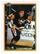 Tony Tanti - Pittsburgh Penguins (NHL Hockey Card) 1990-91 Bowman # 213 Mint