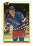 Carey Wilson - New York Rangers (NHL Hockey Card) 1990-91 Bowman # 214 Mint