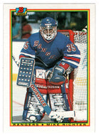 Mike Richter RC - New York Rangers (NHL Hockey Card) 1990-91 Bowman # 218 Mint