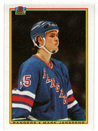 Mark Janssens RC - New York Rangers (NHL Hockey Card) 1990-91 Bowman # 226 Mint