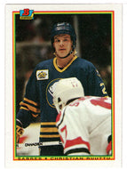 Christian Ruuttu - Buffalo Sabres (NHL Hockey Card) 1990-91 Bowman # 244 Mint