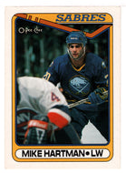 Mike Hartman RC - Buffalo Sabres (NHL Hockey Card) 1990-91 O-Pee-Chee # 16 Mint