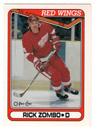 Rick Zombo RC - Detroit Red Wings (NHL Hockey Card) 1990-91 O-Pee-Chee # 21 Mint