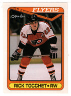 Rick Tocchet - Philadelphia Flyers (NHL Hockey Card) 1990-91 O-Pee-Chee # 26 Mint