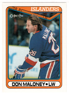 Don Maloney - New York Islanders (NHL Hockey Card) 1990-91 O-Pee-Chee # 31 Mint