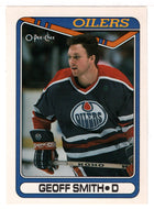 Geoff Smith RC - Edmonton Oilers (NHL Hockey Card) 1990-91 O-Pee-Chee # 33 Mint