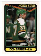 Don Barber RC - Minnesota North Stars (NHL Hockey Card) 1990-91 O-Pee-Chee # 53 Mint