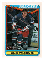 Carey Wilson - New York Rangers (NHL Hockey Card) 1990-91 O-Pee-Chee # 54 Mint