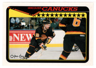 Vancouver Canucks - Team Stats (NHL Hockey Card) 1990-91 O-Pee-Chee # 59 Mint