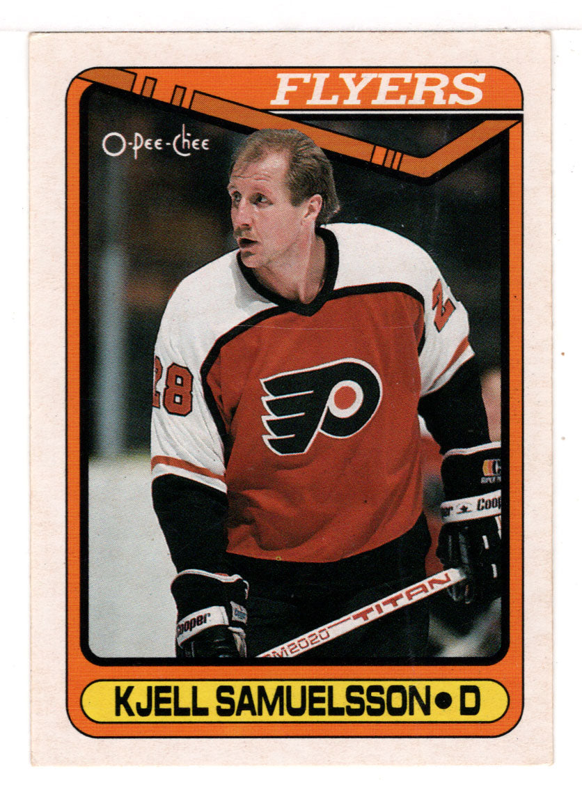 Kjell Samuelsson - Philadelphia Flyers (NHL Hockey Card) 1990-91 O-Pee-Chee # 61 Mint