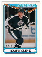 Tom Fergus - Toronto Maple Leafs (NHL Hockey Card) 1990-91 O-Pee-Chee # 63 Mint