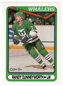 Randy Cunneyworth - Hartford Whalers (NHL Hockey Card) 1990-91 O-Pee-Chee # 67 Mint