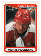 Michal Pivonka RC - Washington Capitals (NHL Hockey Card) 1990-91 O-Pee-Chee # 68 Mint