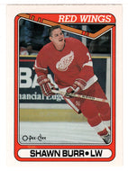 Shawn Burr - Detroit Red Wings (NHL Hockey Card) 1990-91 O-Pee-Chee # 74 Mint