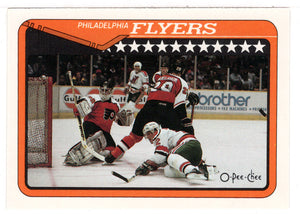 Philadelphia Flyers - Team Stats (NHL Hockey Card) 1990-91 O-Pee-Chee # 80 Mint