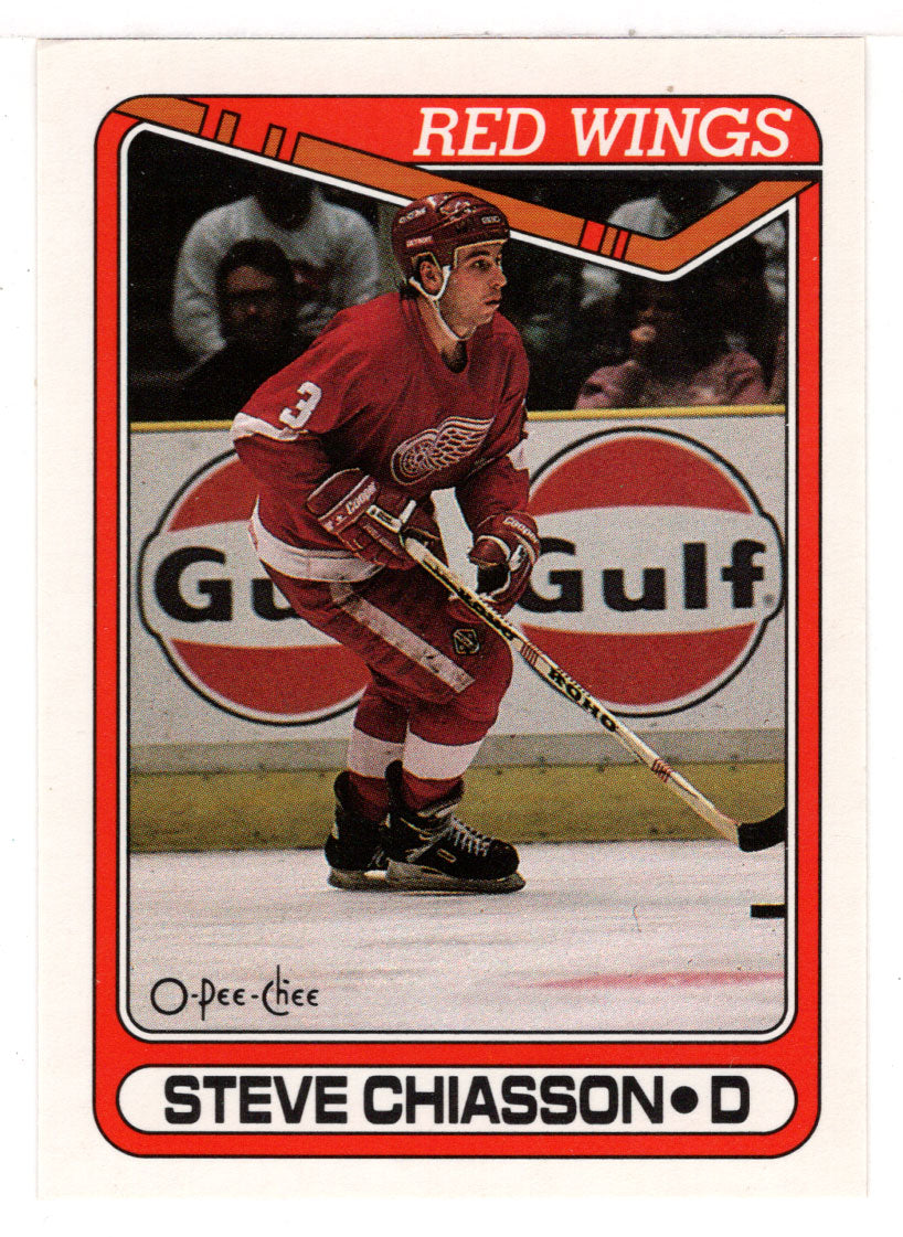 Steve Chiasson - Detroit Red Wings (NHL Hockey Card) 1990-91 O-Pee-Chee # 94 Mint