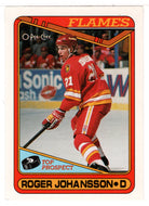 Roger Johansson RC - Calgary Flames (NHL Hockey Card) 1990-91 O-Pee-Chee # 96 Mint