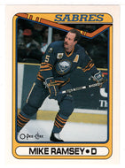 Mike Ramsey - Buffalo Sabres (NHL Hockey Card) 1990-91 O-Pee-Chee # 102 Mint