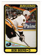 Bob Beers RC - Boston Bruins (NHL Hockey Card) 1990-91 O-Pee-Chee # 113 Mint