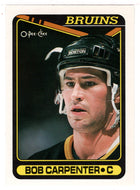 Bob Carpenter - Boston Bruins (NHL Hockey Card) 1990-91 O-Pee-Chee # 139 Mint