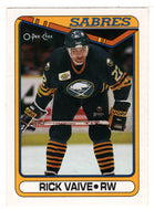 Rick Vaive - Buffalo Sabres (NHL Hockey Card) 1990-91 O-Pee-Chee # 148 Mint