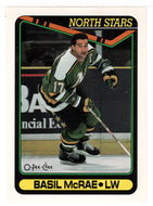 Basil McRae - Minnesota North Stars (NHL Hockey Card) 1990-91 O-Pee-Chee # 151 Mint