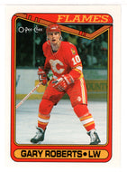 Gary Roberts - Calgary Flames (NHL Hockey Card) 1990-91 O-Pee-Chee # 161 Mint