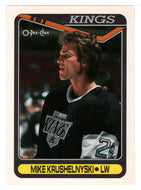 Mike Krushelnyski - Los Angeles Kings (NHL Hockey Card) 1990-91 O-Pee-Chee # 167 Mint