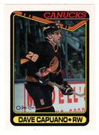 Dave Capuano RC - Vancouver Canucks (NHL Hockey Card) 1990-91 O-Pee-Chee # 170 Mint