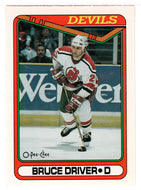 Bruce Driver - New Jersey Devils (NHL Hockey Card) 1990-91 O-Pee-Chee # 172 Mint